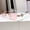 Gold frame transparent pink, variant on Diamond-embellished oval metal eyeglass frame, pearl rimless glasses, high-end look, suitable for prescription lenses or non-prescription lenses, fashionable and versatile
