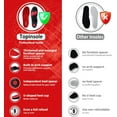 thumbnail image 5 of TOPSOLE Orthopaedic Insoles For Women,Men High Foot Support Soft Functional Shoe Insoles Flat Foot Insoles, Plantar Fasciitis, Foot Pain, Heel spur,Overpronation,Metatarsalgia, 5 of 14