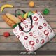 thumbnail image 5 of Easygdp Red Lips Bolsa Tote para Mujer, Bolso de Hombro para Trabajo, Playa, Viajes, Compras y Supermercado, 5 of 7