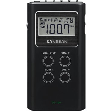 Sangean Portable Compact Digital Tuning Pocket Size AM/FM Radio with ...