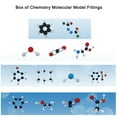 thumbnail image 5 of Chemistry Molecular Model Kit Organic and Inorganic Modeling Set Science Teaching Learning Aids for Teacher Students, 5 of 5