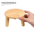 thumbnail image 3 of Phenofice Wood Riser Wooden Flower Pot Holder Khaki Living Room 1Pcs, 3 of 8