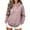Pink, variant on Tumotour Pullover Hoodies for Women'S Long-Sleeve Hooded Fall Sweatshirt with Pockets Athletic Workout Blouses