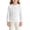 White, variant on AUDeals Girls Ribbed Knit Sweater - Round Neck Long Sleeve Pullover with Lace Trim and Bow Detail for Spring Fall Casual Layering