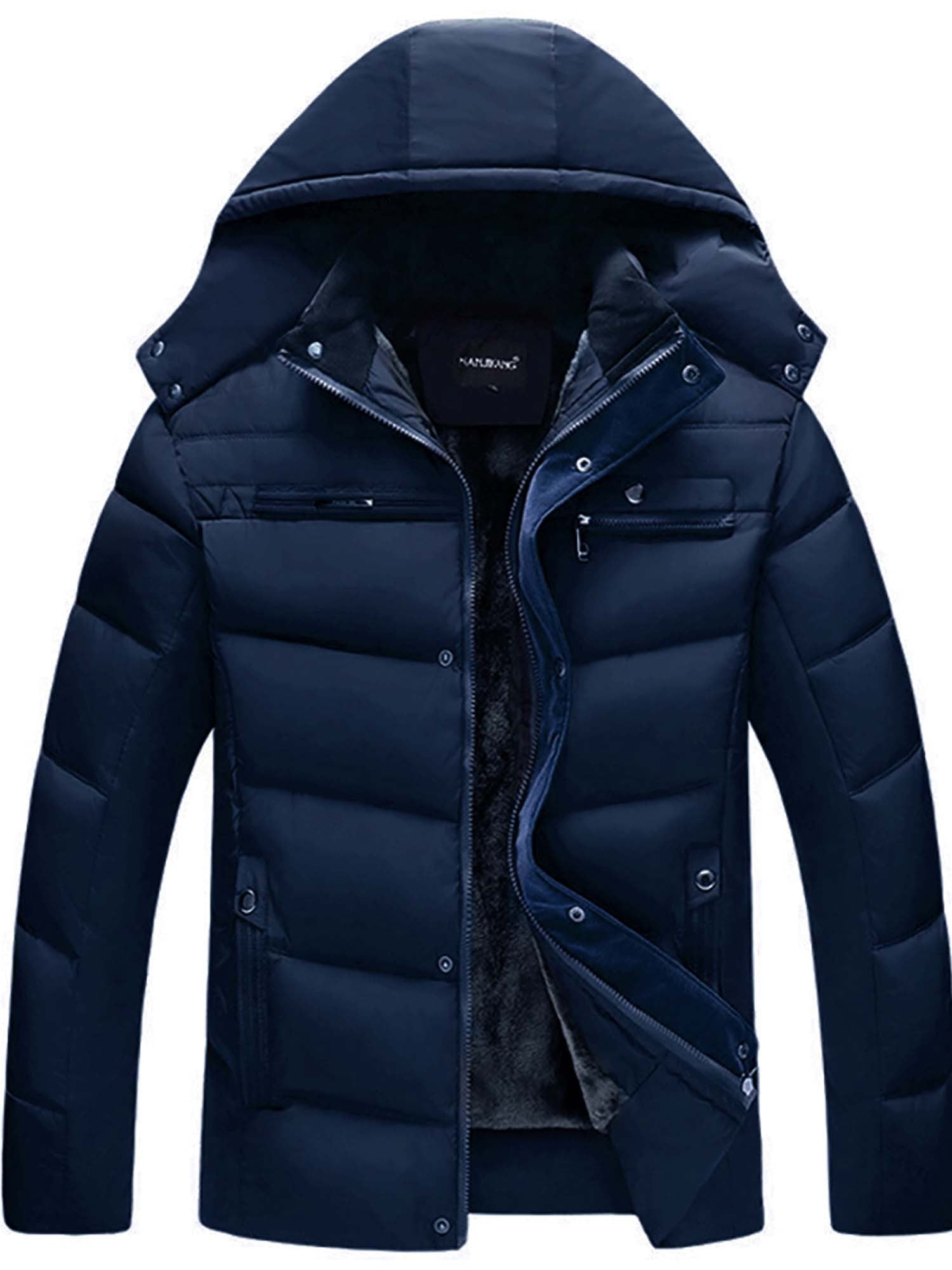 Men's Winter Puffer Vest - Fleece Lined, Quilted, Sleeveless Jacket With Pockets, For Outdoor Activities