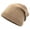 Khaki, variant on vnanda Thermal Hats for Weather Stylish Warm Autumn Winter Knitted Hat Solid Color Thickened Soft Touch Proof Fashion Bonnet Hat Tightly Knitted Thermal Hats