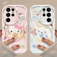 thumbnail image 2 of Sanrio-funda de silicona suave para Samsung Galaxy, Hello Kitty, Kuromi, 3D Wave, A54, A34, A14, A24, A13, A23, A33, A53, A73, A15, A05, A05S, 2 of 5