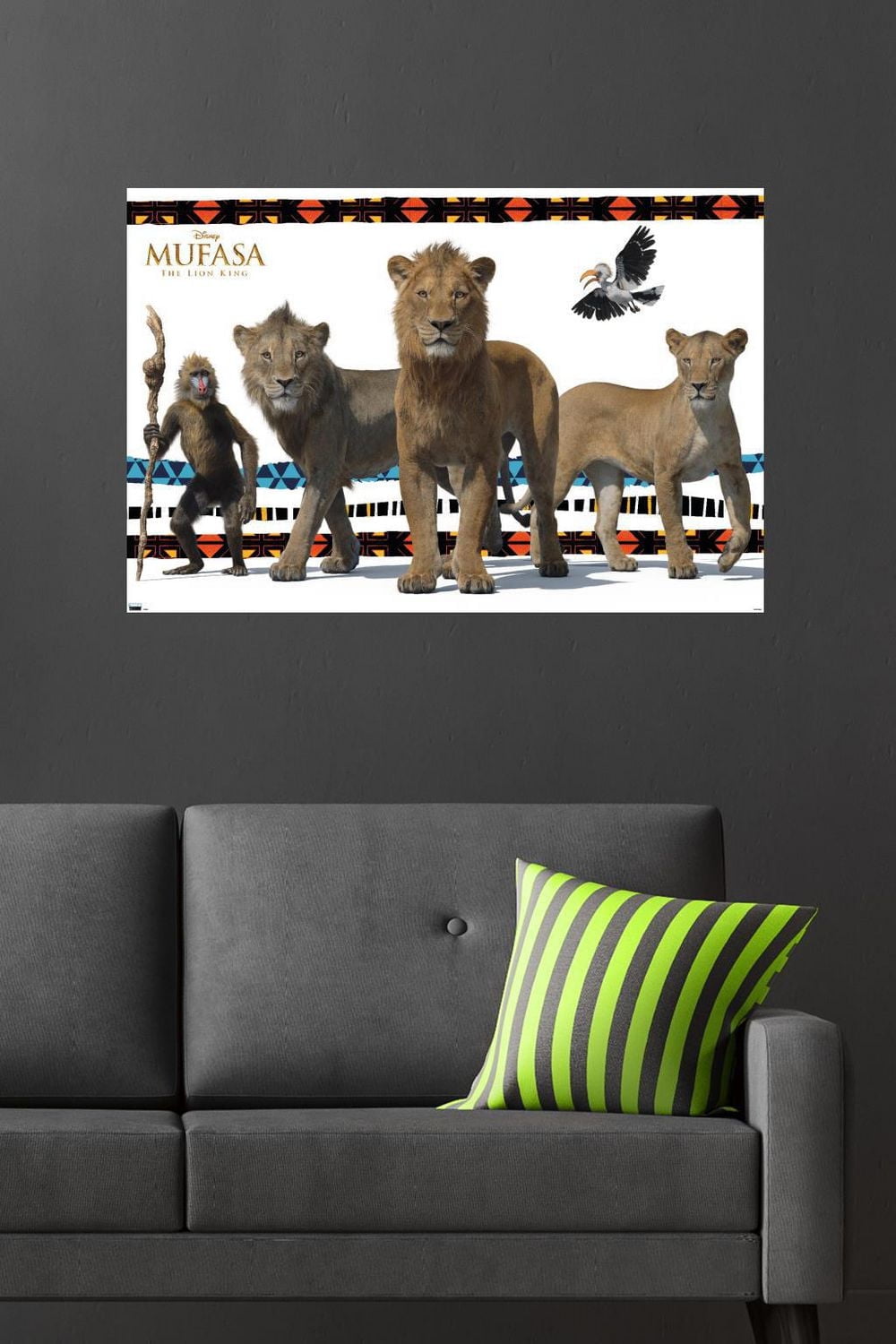 Disney Mufasa: The Lion King - Group Wall Poster