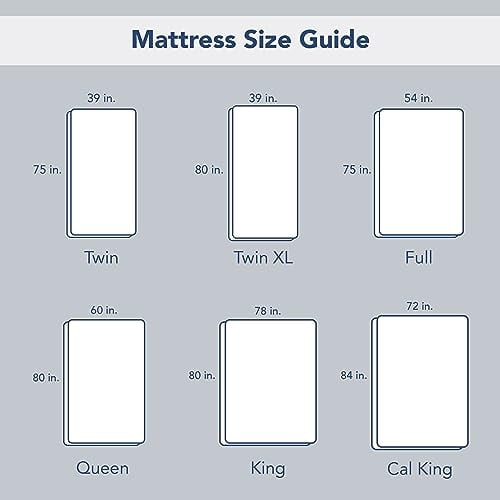 Hotel Quality Modern Bed Skirt with 13 Inch Drop, Machine Washable Solid Dust Ruffle for King Size Bed in White, Easy Fit and Durable Design