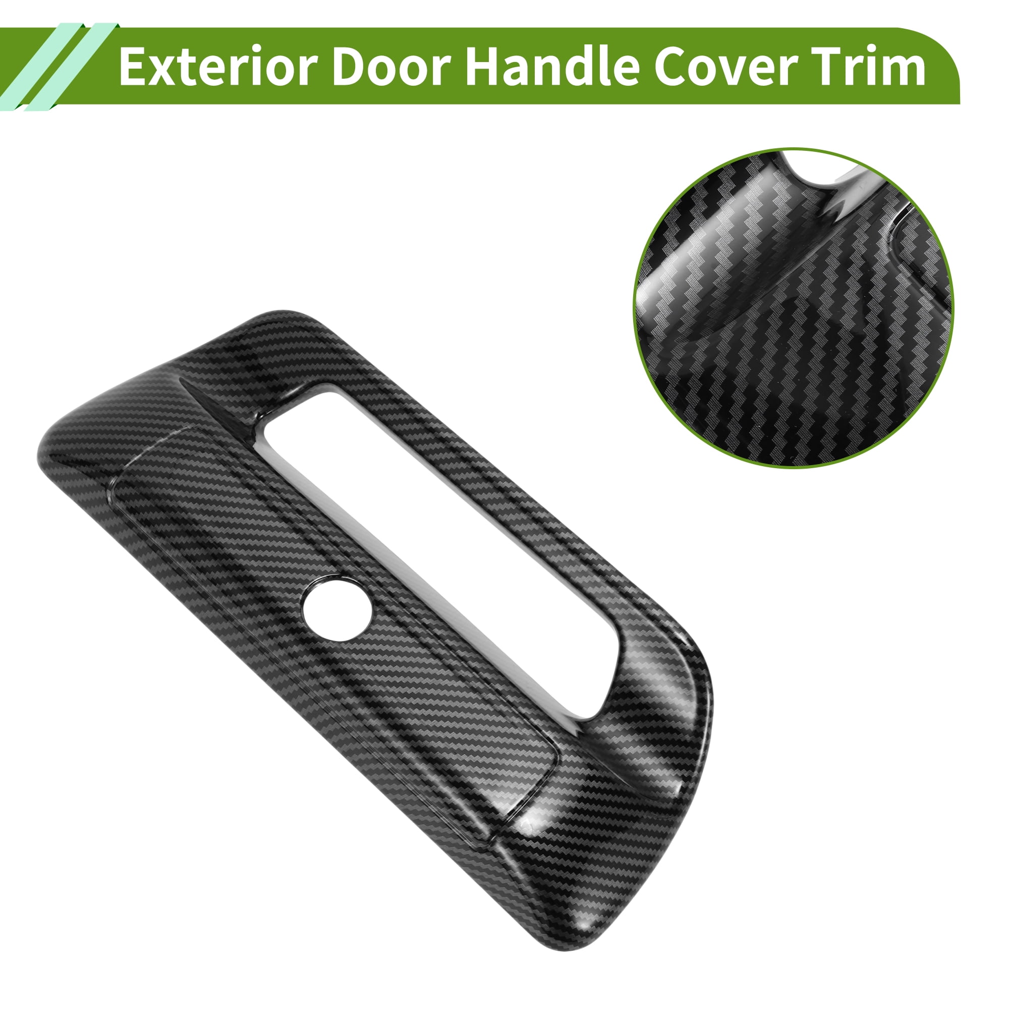 Unique Bargains Car Door Handle Cover Black for Dodge for Ram 1500 2500 3500 2019-2025