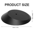 thumbnail image 5 of Desktop Speaker Stands Wedge, Prevent Slip Tilted Metal Speaker Base Mount, Wireless Speaker Riser for sonos era100, 5 of 5