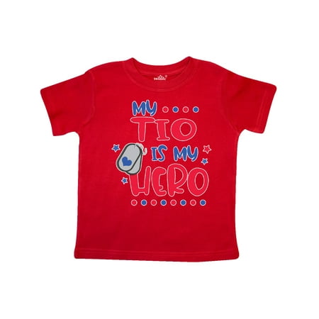 

Inktastic Memorial Day My Tio is My Hero Gift Toddler Boy or Toddler Girl T-Shirt