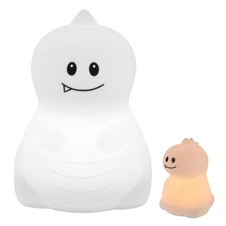 

Soft Silicone Dinosaur Pat Light With Sleeping Night Light Rechargeable Colorful Light Dinosaur Silicone Night Light Baby Mother Breastfeeding Patting Silicone Night Light