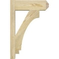 thumbnail image 3 of Ekena Millwork 6"W x 16"D x 24"H Imperial Rough Sawn Craftsman Outlooker, Douglas Fir, 3 of 4