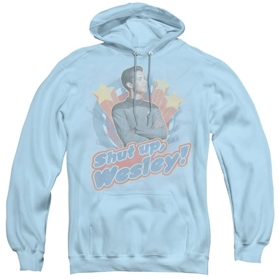 Star Trek - Shut Up Wesley - Pull-Over Hoodie - Large