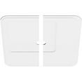 thumbnail image 2 of 40"OD x 3"ID x 14"C x 1"P Lucan Architectural Grade PVC Contemporary Ceiling Medallion, Two Piece, 2 of 11