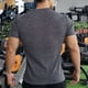 thumbnail image 4 of pstuiky Camisa de manga corta para hombre, Camisa informal de manga corta con botones y cuello vuelto de color liso para hombre ropa de hombre l, 4 of 6