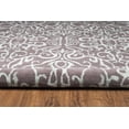 thumbnail image 5 of Aspire Wool Crystal Smoke Area Rug 2x3 Handtufted 100% Wool Abstract Design, 5 of 5