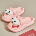 thumbnail image 4 of Pantuflas Big Eye Dog Tmvgtek Antideslizantes Ligeras Regalos para Hombres y Mujeres 36-37 Rosa, 4 of 9