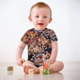 thumbnail image 3 of Unisex Short Sleeve Wres-Tler W-W,E Bodysuits Multi-size Outfit 3-24 Months Shower Gift, 3 of 8