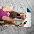 thumbnail image 5 of Kangaroo Yoga Mat Towel with Storage Bag, 72.8"x26.8" - Suitable for Yoga, Pilates, Fitness - Yoga Blanket, Yoga Towel, Yoga Mat Towel Included, 5 of 6