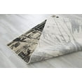thumbnail image 6 of Handcraft Rugs-Gray/Beige Splash Abstract Pattern Distressed- Modern Vintage Area Rug, 6 of 10