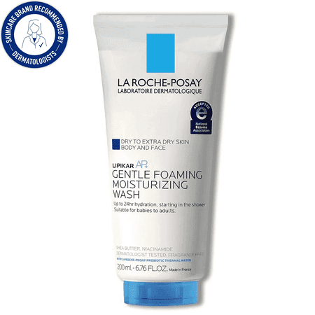 La Roche-Posay Lipikar AP+ Moisturizing Body & Face Wash, 6.76 fl oz