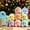 A, variant on Plush Dumpling Soft Stuffed Bun Decor Cute Stress Balls Desk Ornaments 15CM for Families Women Men Gifts
