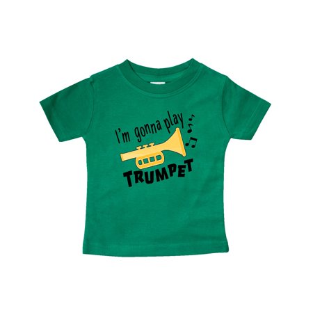 

Inktastic I m Gonna Play Trumpet- music Gift Baby Boy or Baby Girl T-Shirt