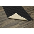 thumbnail image 4 of Garland Rug Medallion Area Rug, 2-Feet by 12-Feet, Black, 4 of 4