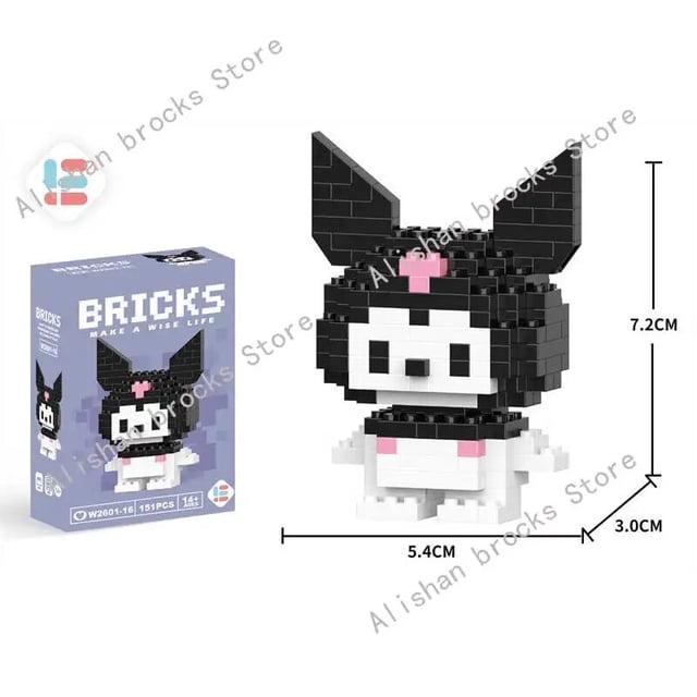 Bloques de construcción de personajes de dibujos animados de Disney Stitch, LinaBell StellaLou, modelo ensamblado, bloques de construcción, muñecas, juguetes, regalos para niños