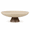 Brown, variant on Beige Pedestal Decorative Bowl, Modern Handcrafted Use for Kitchen Counter Entryway