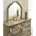 thumbnail image 2 of FOA Bunde 5pc Gray Wood Bedroom Set-Queen + 2 Nightstands + Dresser + Mirror, 2 of 16