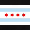 thumbnail image 3 of CafePress - Chicago Flag T Shirt - Women's Traditional Fit Dark T-Shirt, 3 of 4