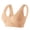 #0289-Khaki, variant on Womens Front Closure Seamless Sports Bra High Support Wireless Wide Strap Breathable Post Surgery Bra for Gym Yoga Daily Wear