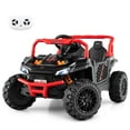thumbnail image 1 of Costway 12V Kids Ride on Truck with Parental Remote 3 Speeds & Reverse Forward Function Red, 1 of 10