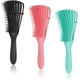 thumbnail image 1 of 3 Pack Detangling Brush Detangler Hair Brush for Afro America Textured 3a to 4c Kinky Wavy, Curly, Coily, Wet/Dry Hair, 1 of 4