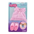 thumbnail image 2 of My Life As Solid Dress Fashion Set for 18-inch Doll, 2 Pieces Included, Pink, 2 of 8