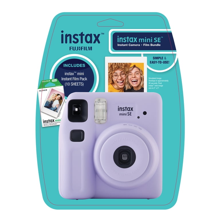 Fujifilm Instax Mini SE Instant Camera with Bonus 10 Pack Mini
