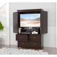thumbnail image 2 of Inval Armoire TV America Espresso, 2 of 10