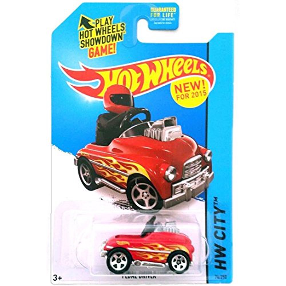 HOT WHEELS NEW 2015 PEDAL DRIVER HW CITY 74/250 by Hot Wheels Walmart