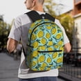 thumbnail image 7 of Fotbe Lemon Lightweight Casual Laptop Backpack for Men and Women, Daily use Waterproof backpack, Backpack for College, 7 of 7