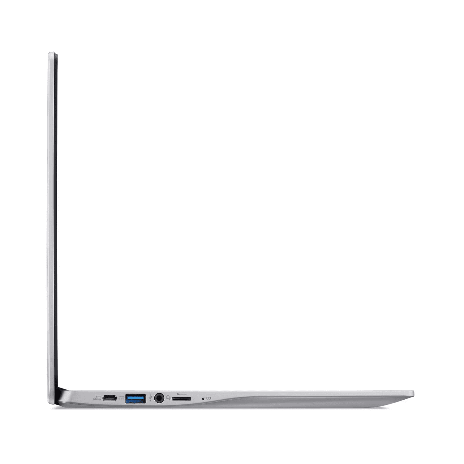 Acer Chromebook 315 15.6" Full HD Laptop, Dual Core Intel Celeron N4500, 4GB RAM 64GB eMMC, Numeric Keypad, Wi-Fi 6, Type-C, Chrome OS, Silver