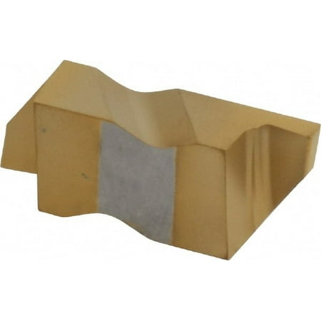 

Tool-Flo 3062FLG Grade GP50 1.57mm Cutting Width Carbide Grooving Insert 3.05mm Max Depth of Cut Right Hand 0.005 to 0.01 Corner Radius TiN Finish