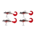 thumbnail image 2 of 4Pc Jig Cabezas De Soft Lure Sea Fishing Bacalao Pollack Bass, 2 of 7