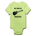 thumbnail image 1 of CafePress - My Uncle Rocks Body Suit - Baby Light Bodysuit, 1 of 1