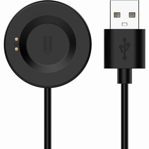 ccwonima USB Charger Compatible for iTECH Fusion 2/iTECH Fusion 3 Smartwatch, 3.3ft Replacement Charging Charger Cord for iTECH Fusion 3 Smartwatch