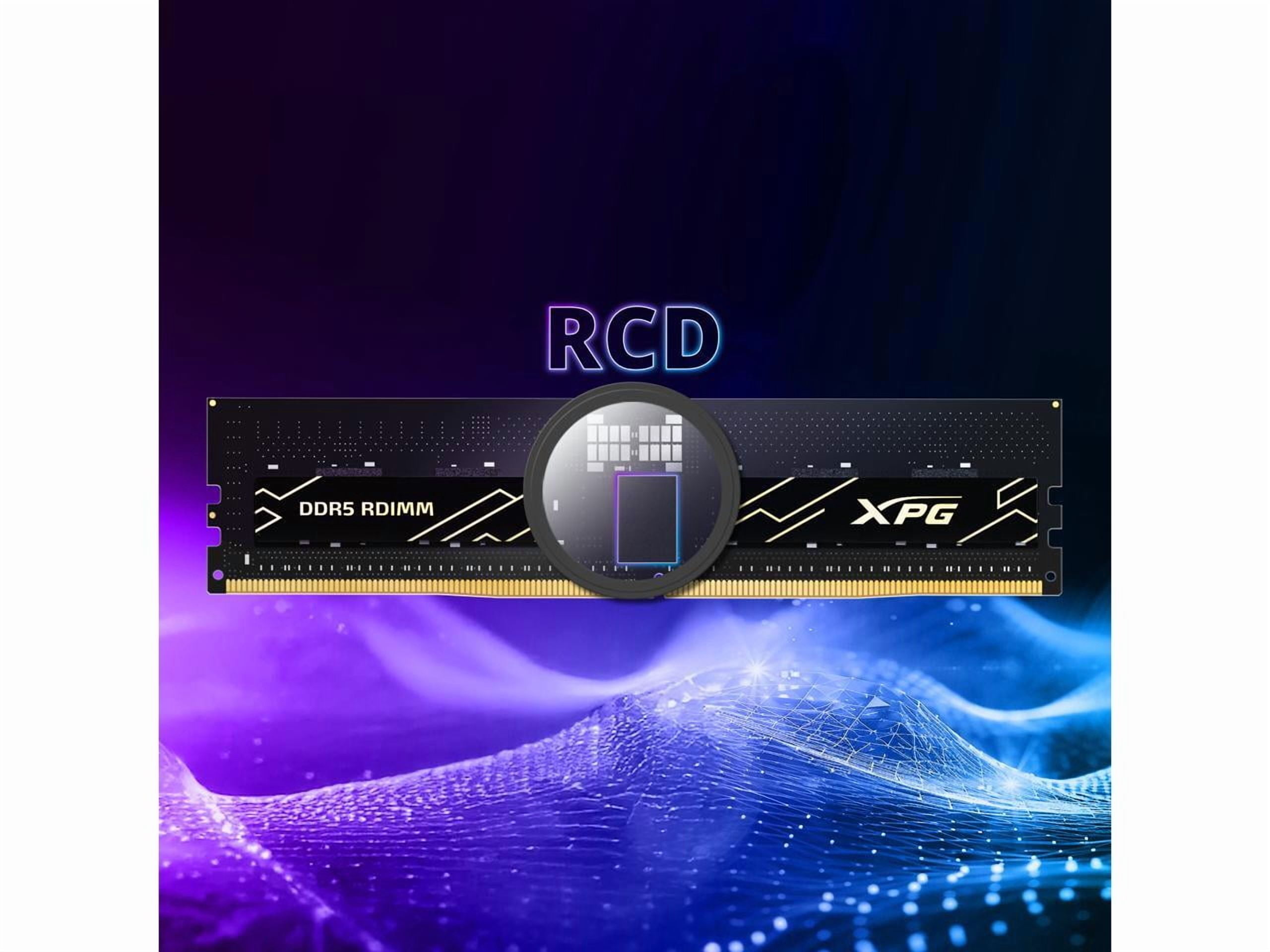 ADATA XPG AICORE 64GB (2 x 32GB) ECC Registered DDR5 7200 (PC5 57600) Memory Model AX5R7200C3432G-DTAIRBK