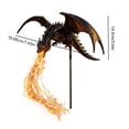 thumbnail image 3 of Solar Dragon Fire Garden Light, Solar Dragon Fire Garden Stake Light,Decorative Outdoor Stake Lamp, perfect for garden accents, lawn, 3 of 7
