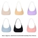 thumbnail image 5 of Jumpingount Bolso de hombro de nailon para mujer, estuche de viaje informal con cremallera, bolsos cruzados de Color sólido, bolsos de moda Bolsas de mensajero y de hombro Negro, 5 of 6